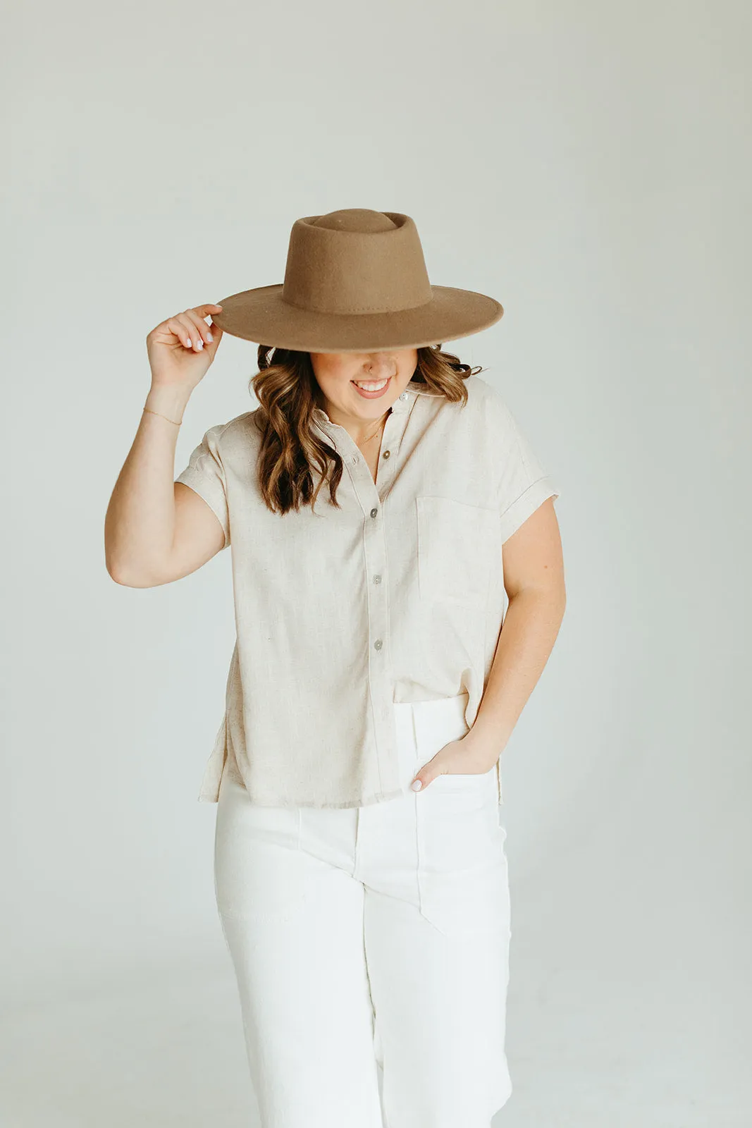 Emily Linen Top