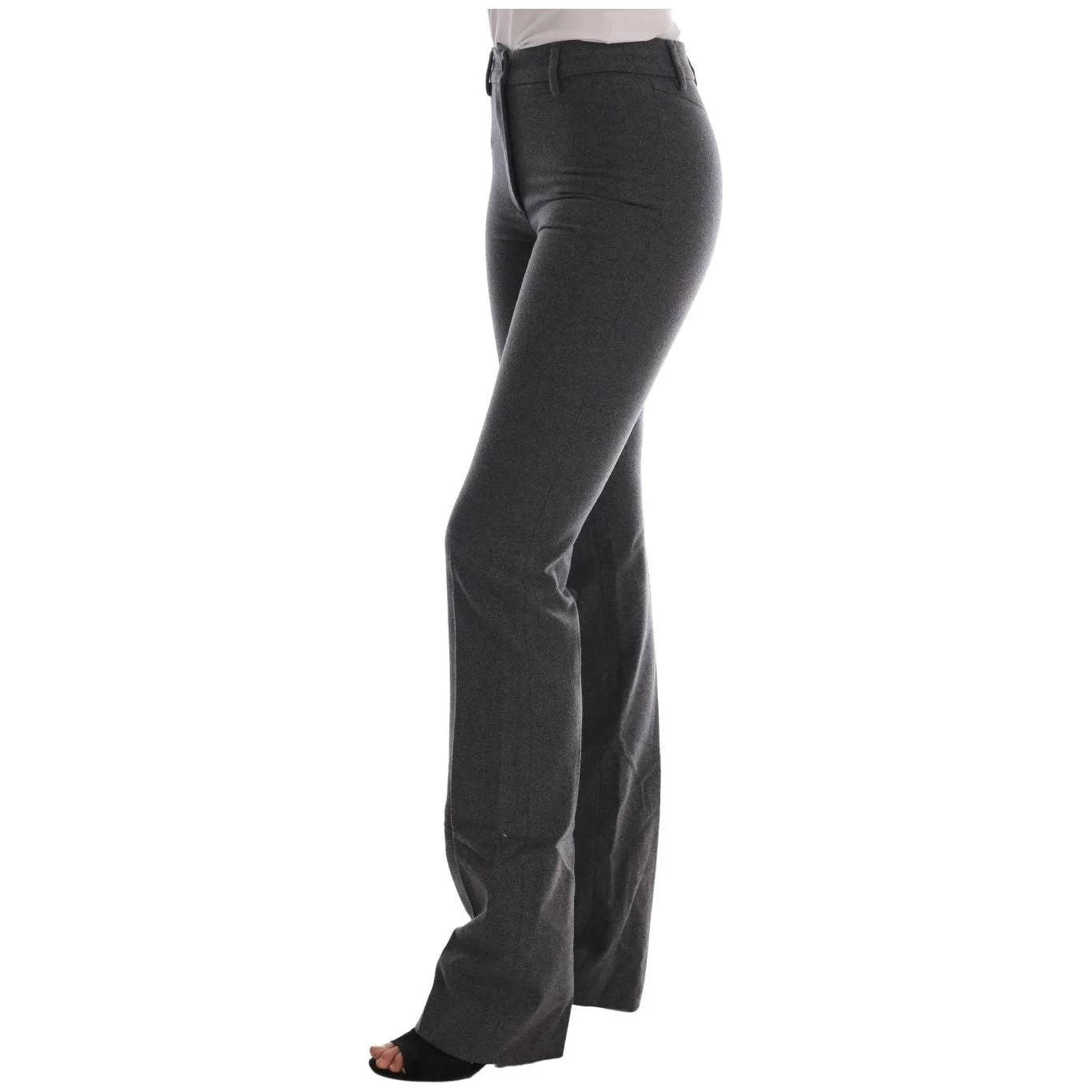 Ermanno Scervino Chic Gray Formal Pants - Elegance Refined