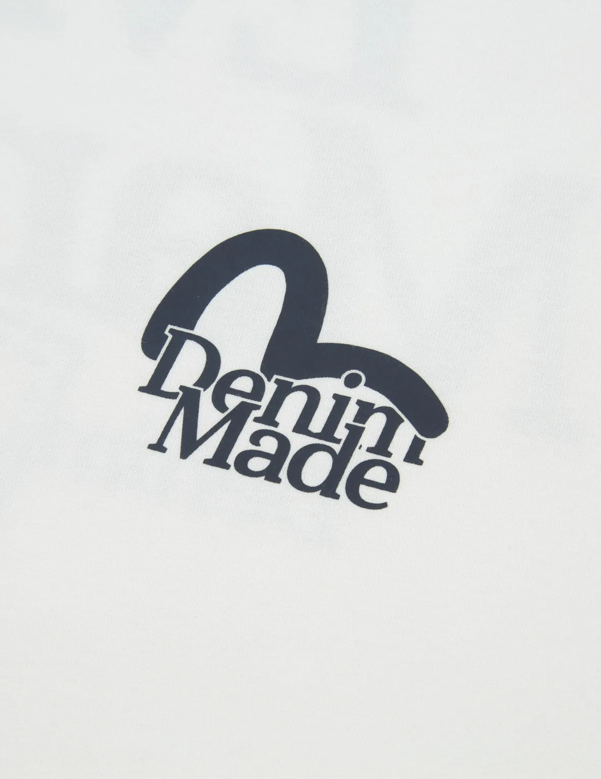 “EVISU Maniacs” Seagull Print T-Shirt