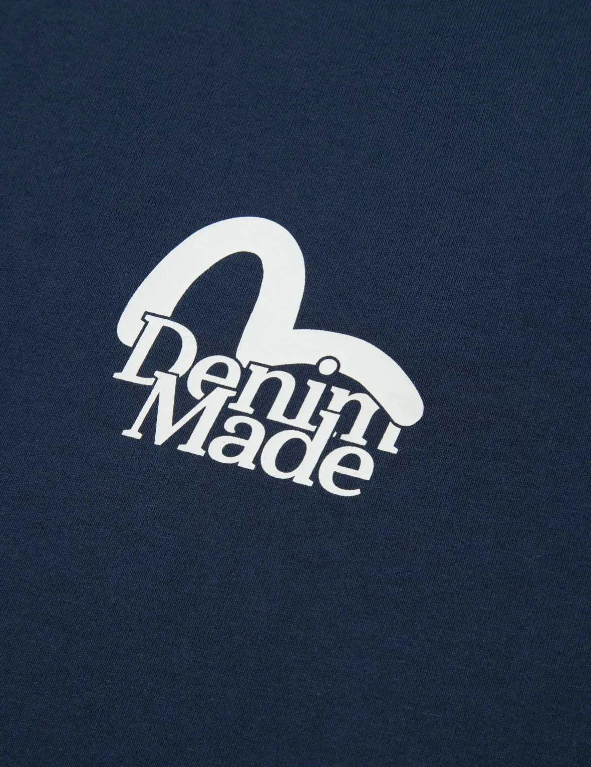 “EVISU Maniacs” Seagull Print T-Shirt