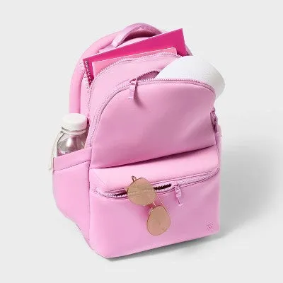 Faux Neoprene 17" Backpack Pink - All In Motion️