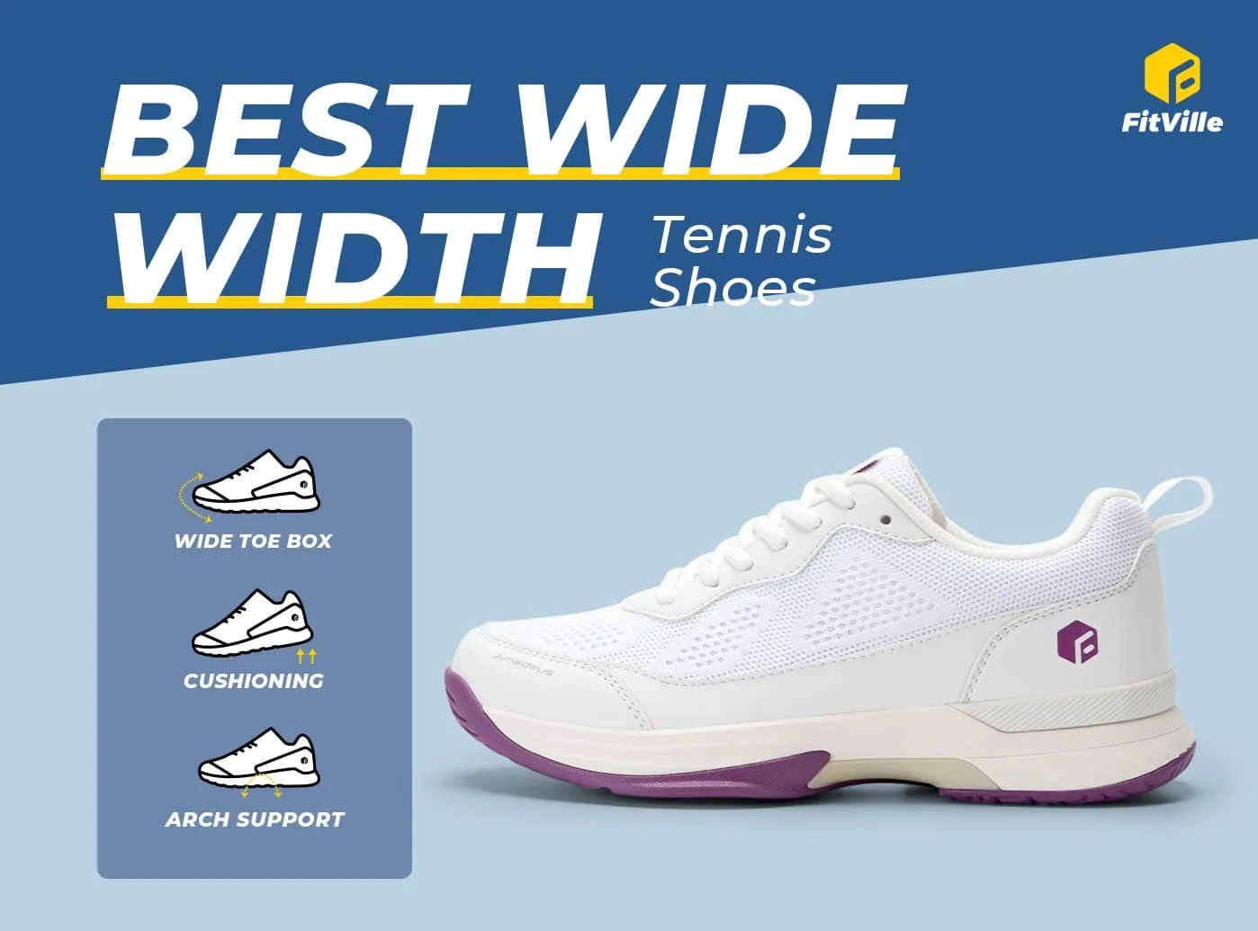 FitVille Women's Court Tennis Amadeus V2