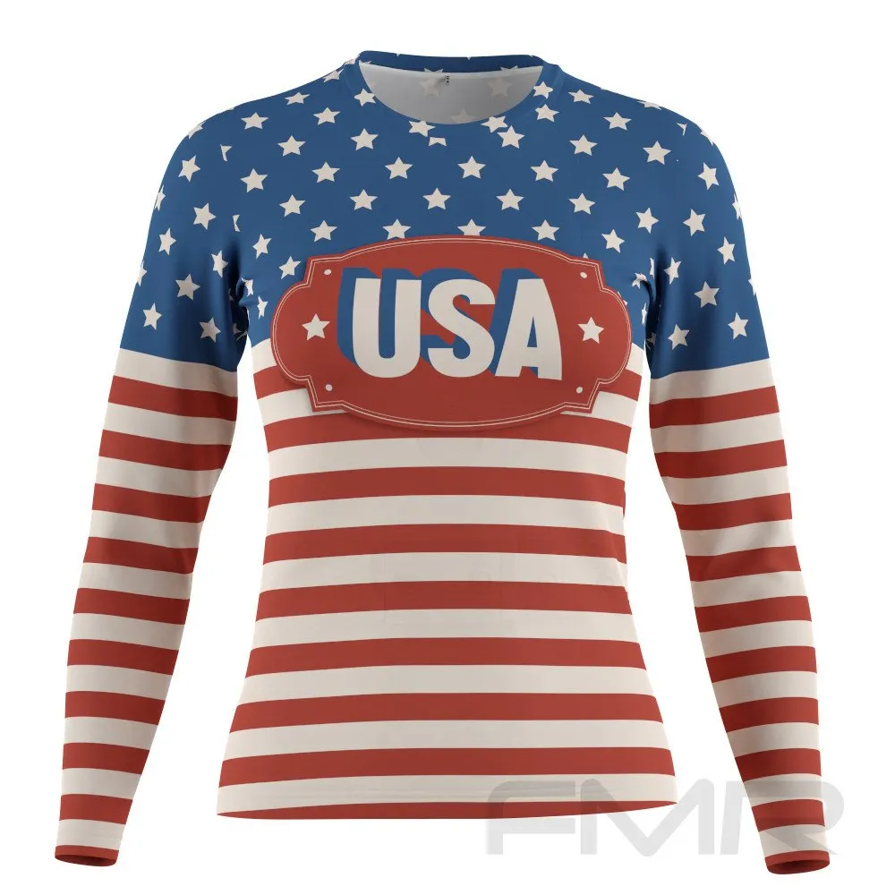 FMR American Women's Performance Long SleeveT-Shirt