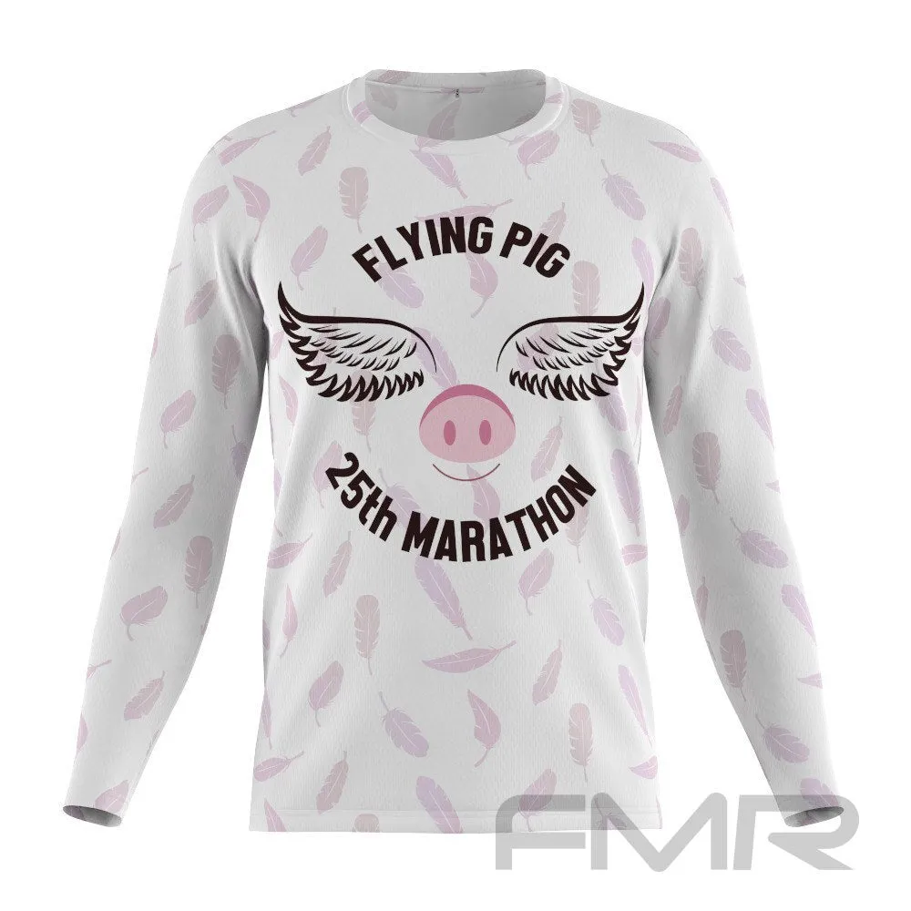 FMR Men's Flying Pig Marathon Long Sleeve Running Shirt