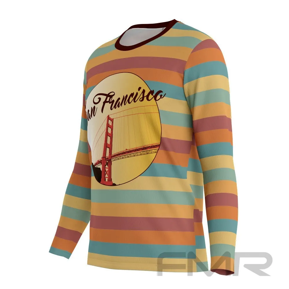 FMR Men's San Francisco Long Sleeve Running Shirt