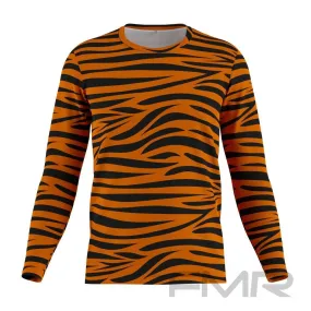 FMR Men's Tiger Print Long Sleeve Shirt