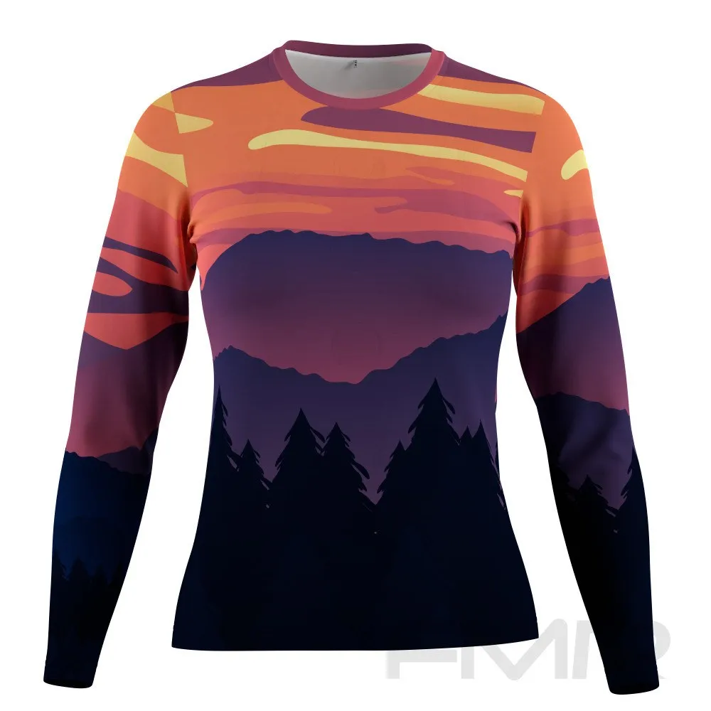 FMR Women's Sunset  Performance Long Sleeve T-Shirt