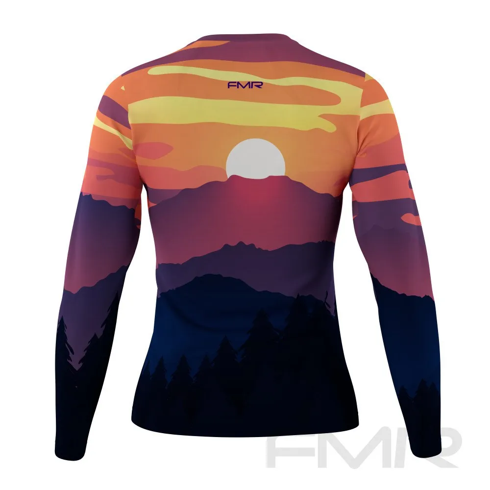 FMR Women's Sunset  Performance Long Sleeve T-Shirt