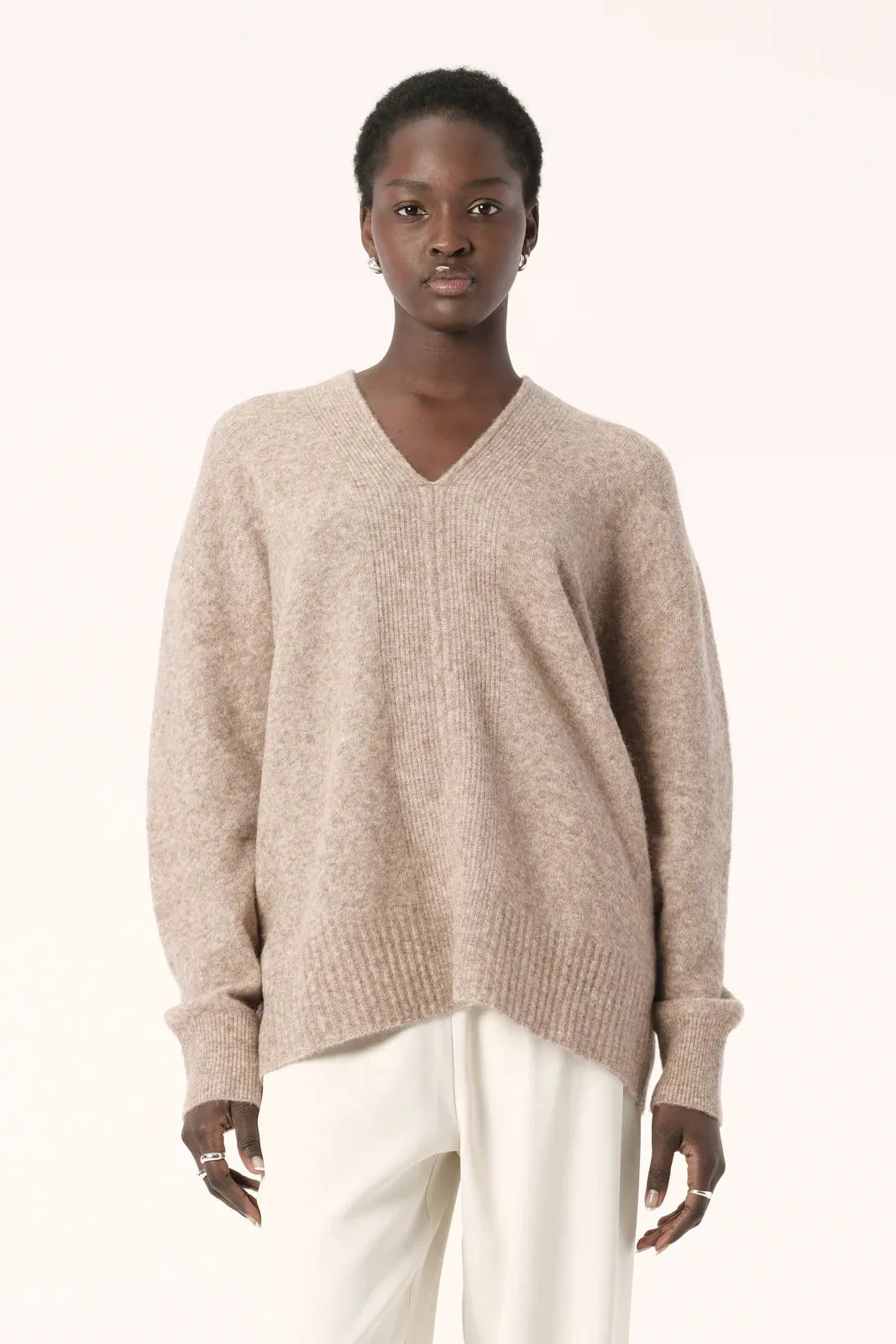 FUMI KNIT | Taupe Marle