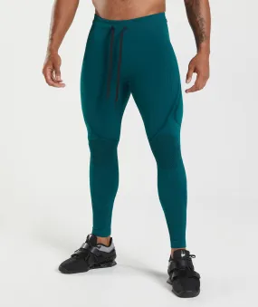 Gymshark 315 Seamless Tights - Winter Teal/Black