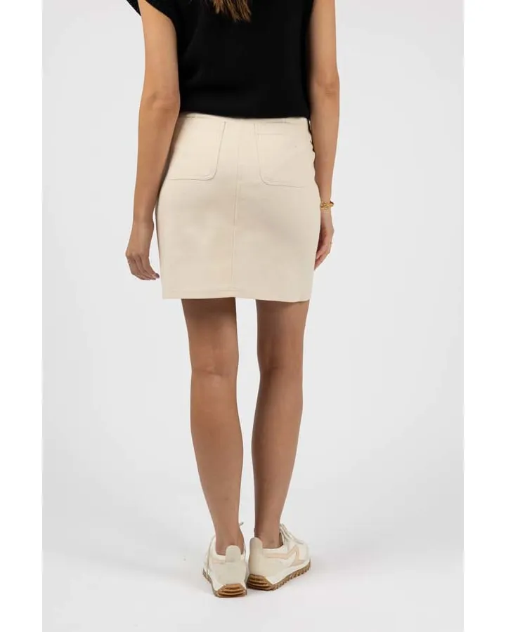 Humidity Gigi Skirt - Stone