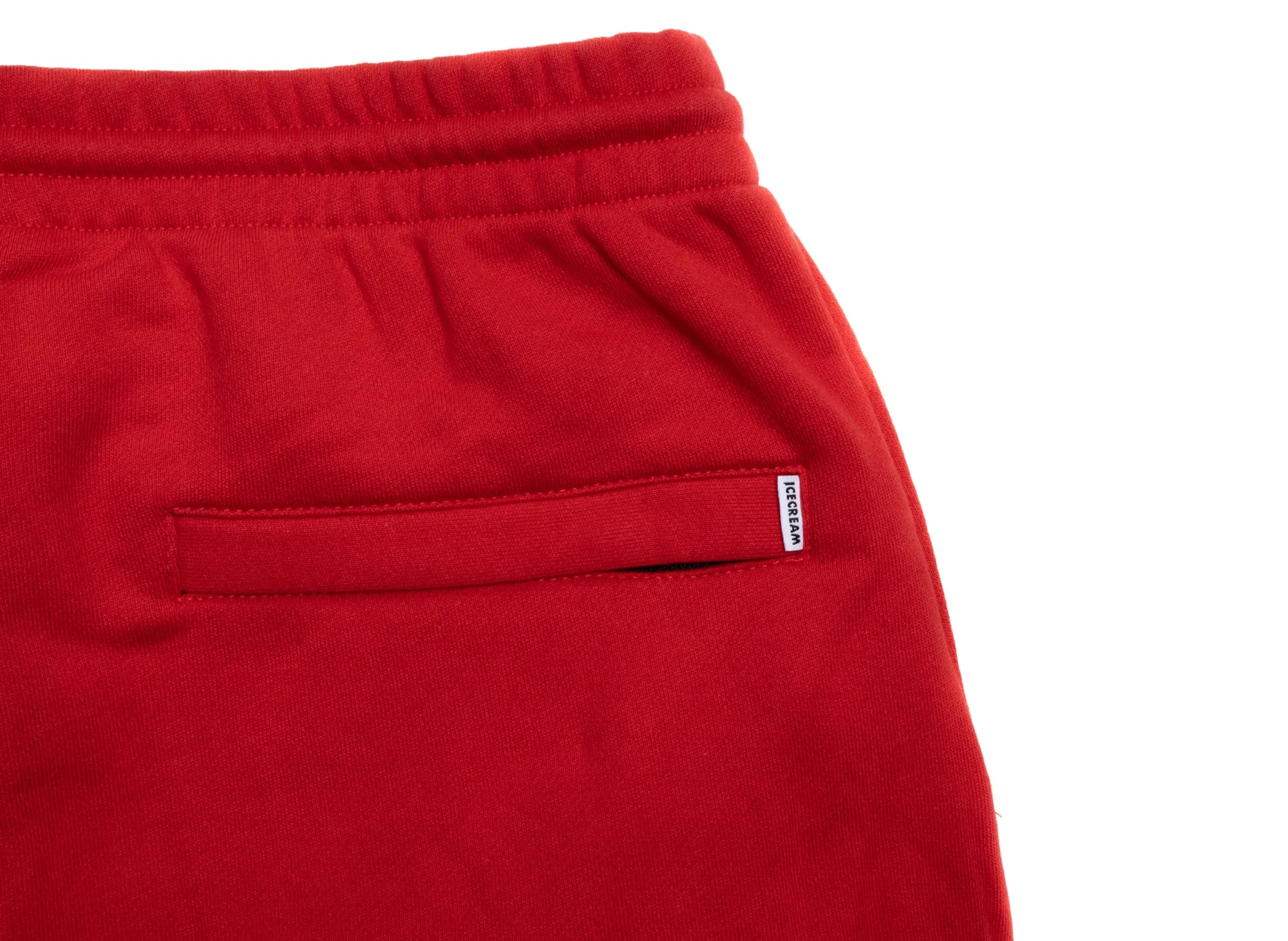 Ice Cream Lifted Sweatpants in Red