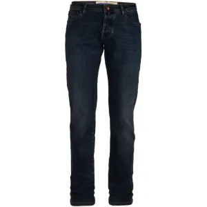 Jacob Cohen Blue Cotton Men's Slim Fit Jean