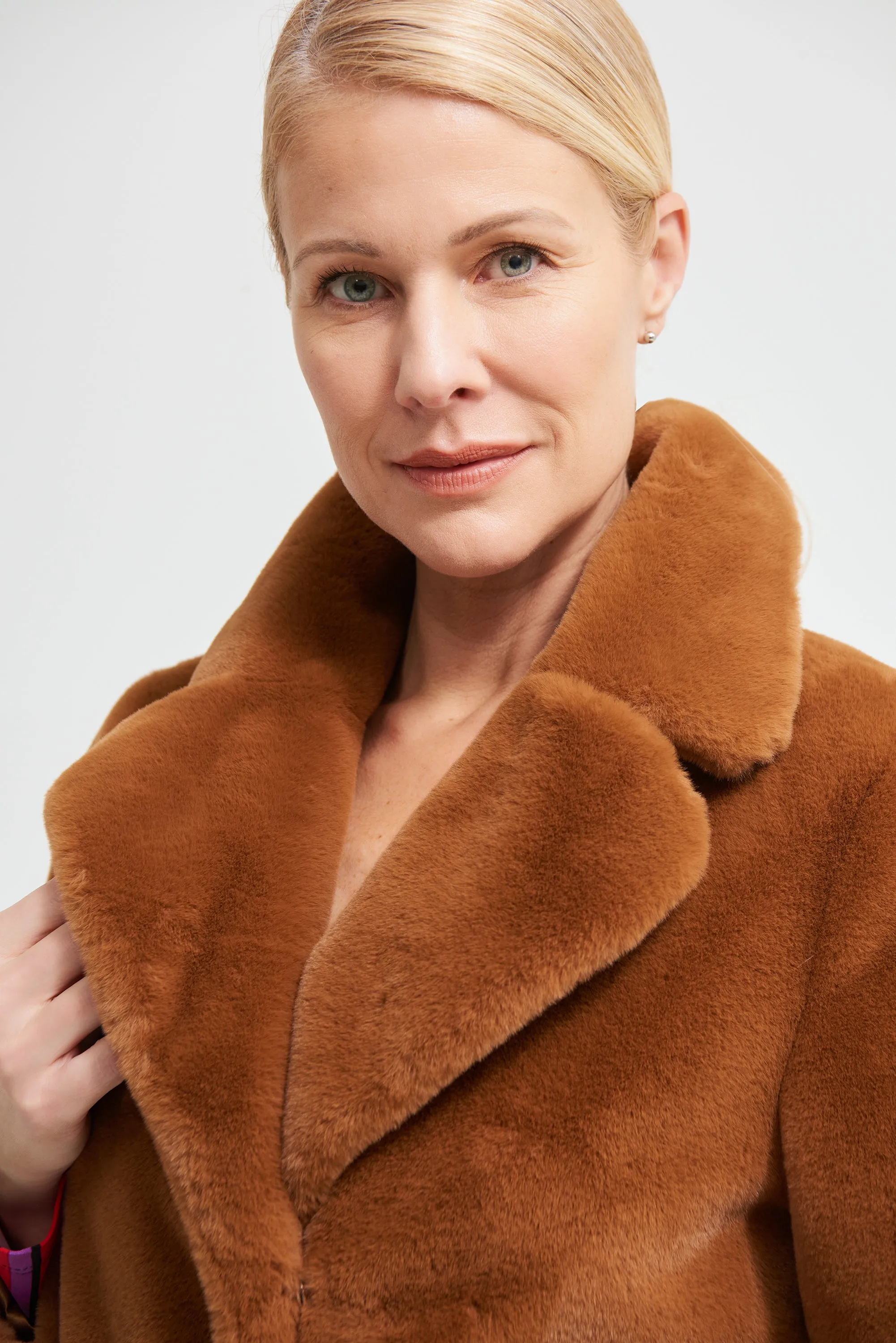 Joseph Ribkoff Faux Fur Coat