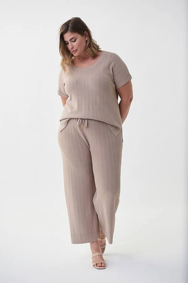 Joseph Ribkoff Wide Leg Knitted Trousers