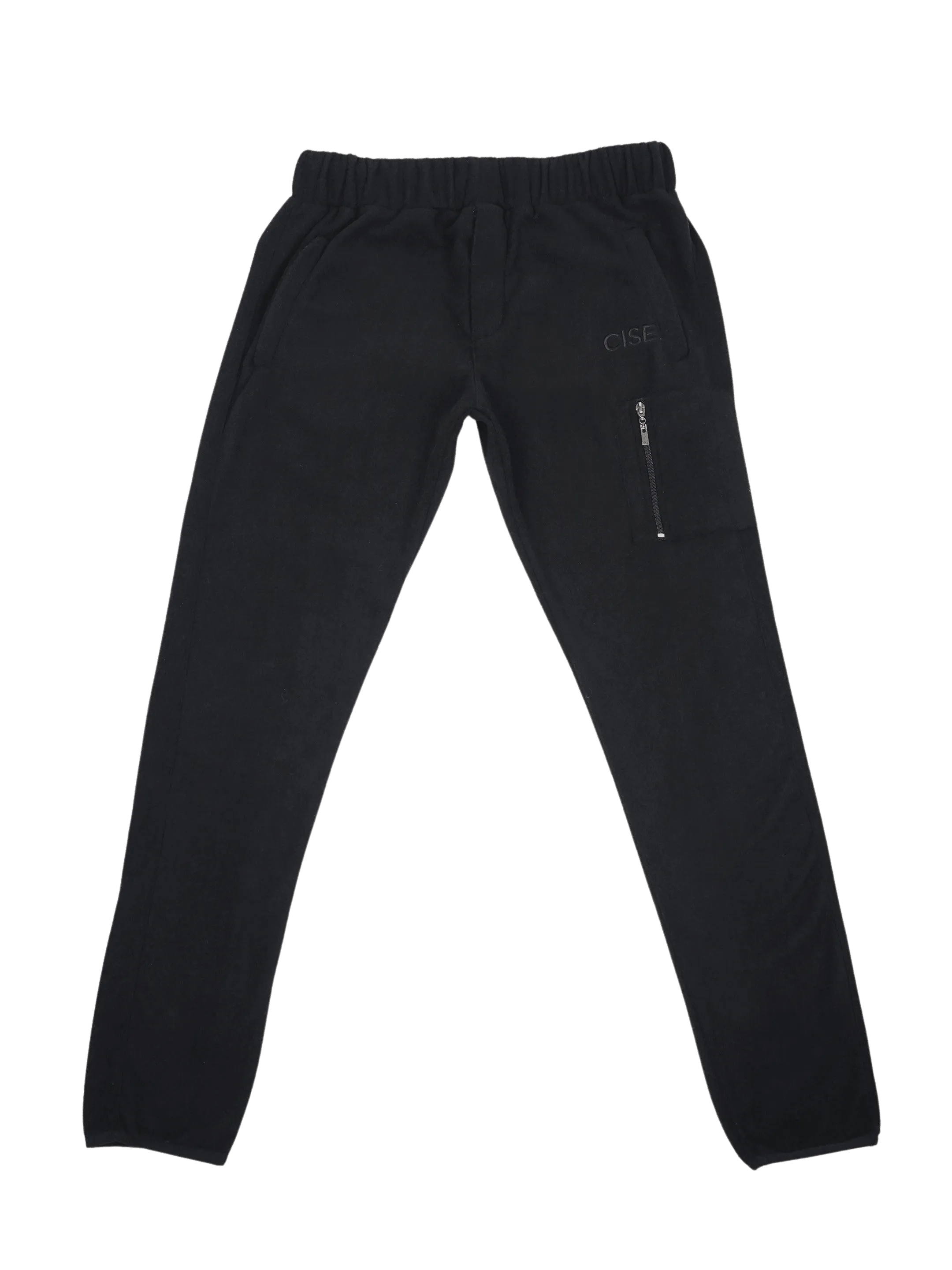 Kennedy Quarter-Zip Sweatpants (Matte Black)