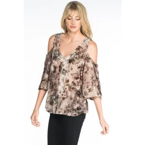 Lavonne Taupe Top