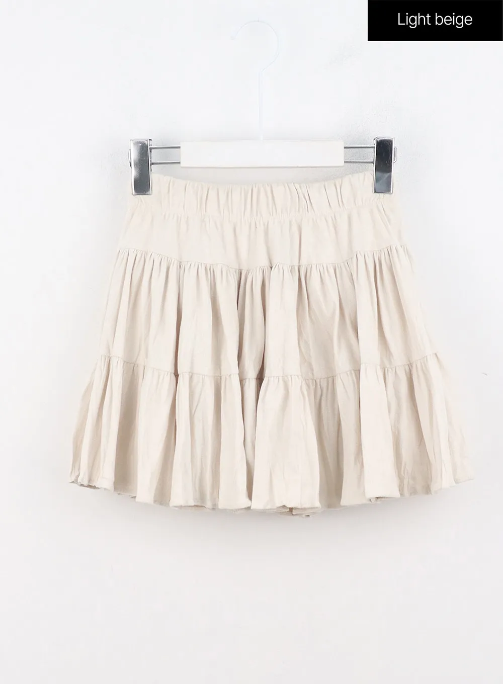 Layered Ruffle Mini Skirt OO325