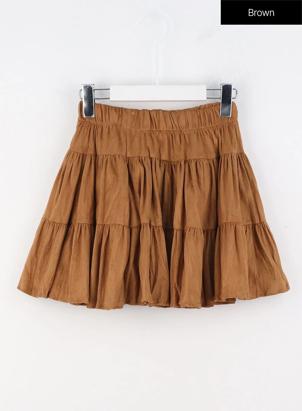 Layered Ruffle Mini Skirt OO325