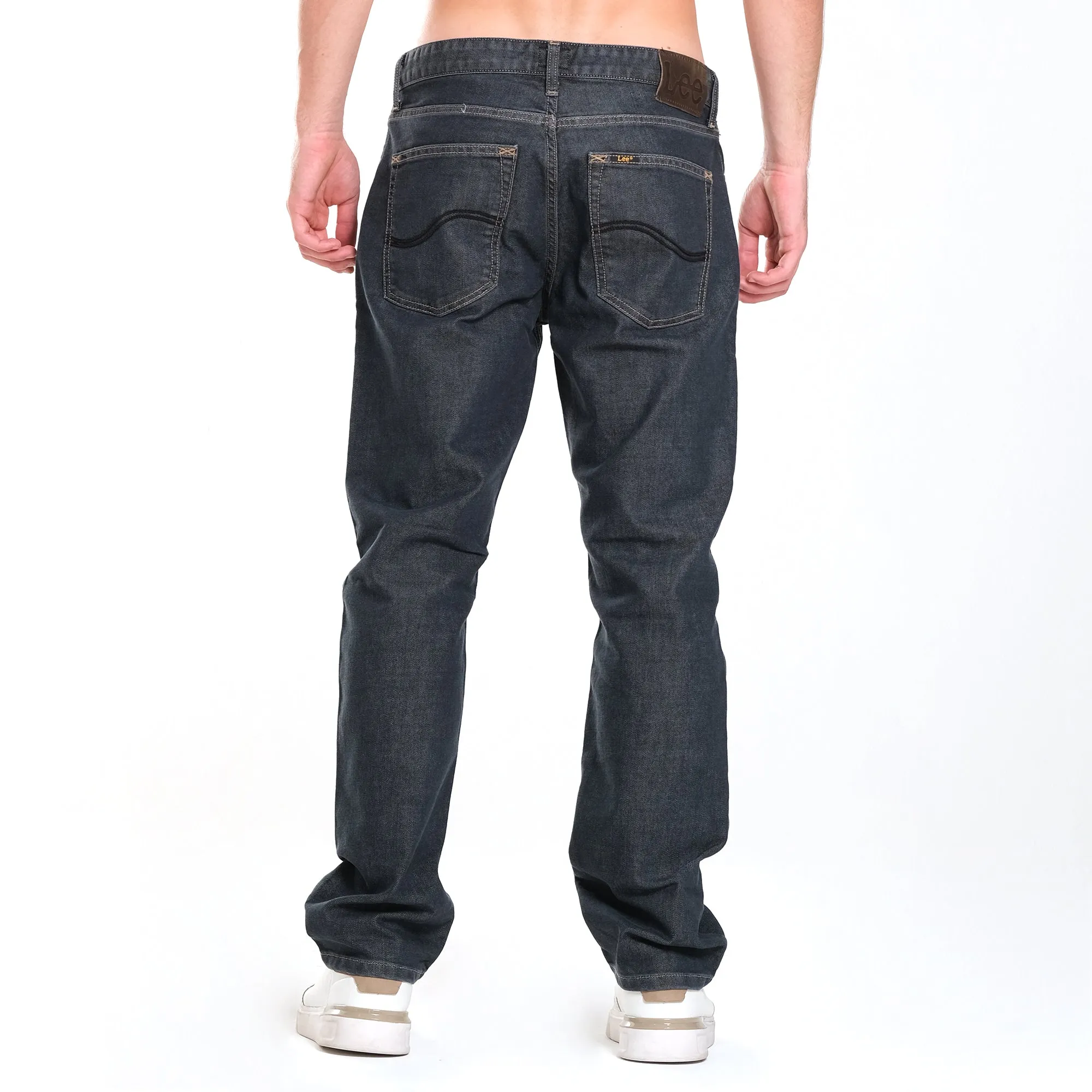 LEE MENS PITTSBURGH DENIM JEANS IN BIO DARK