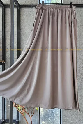 Long Skirt Taupe