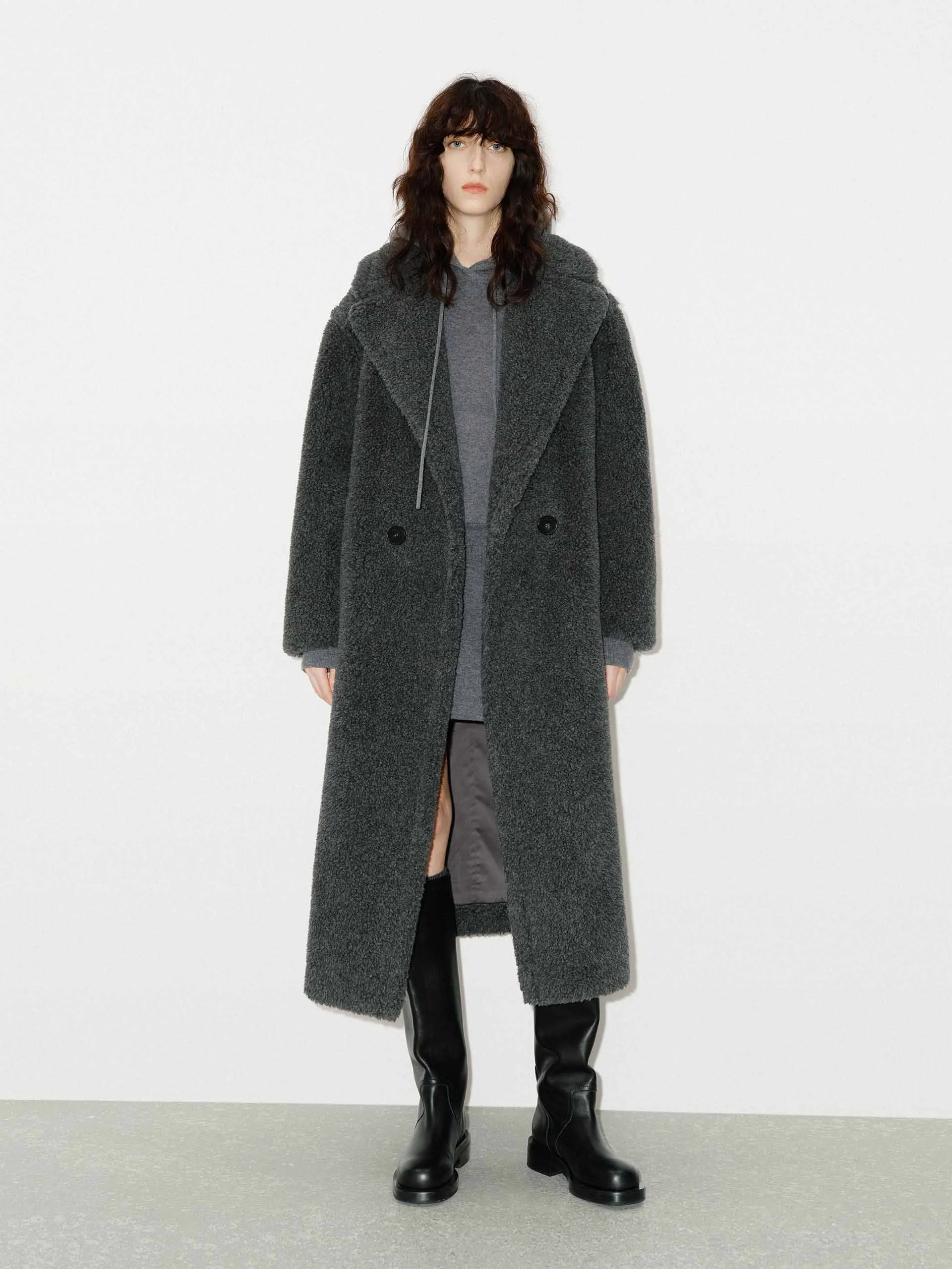 Longline Teddy Coat