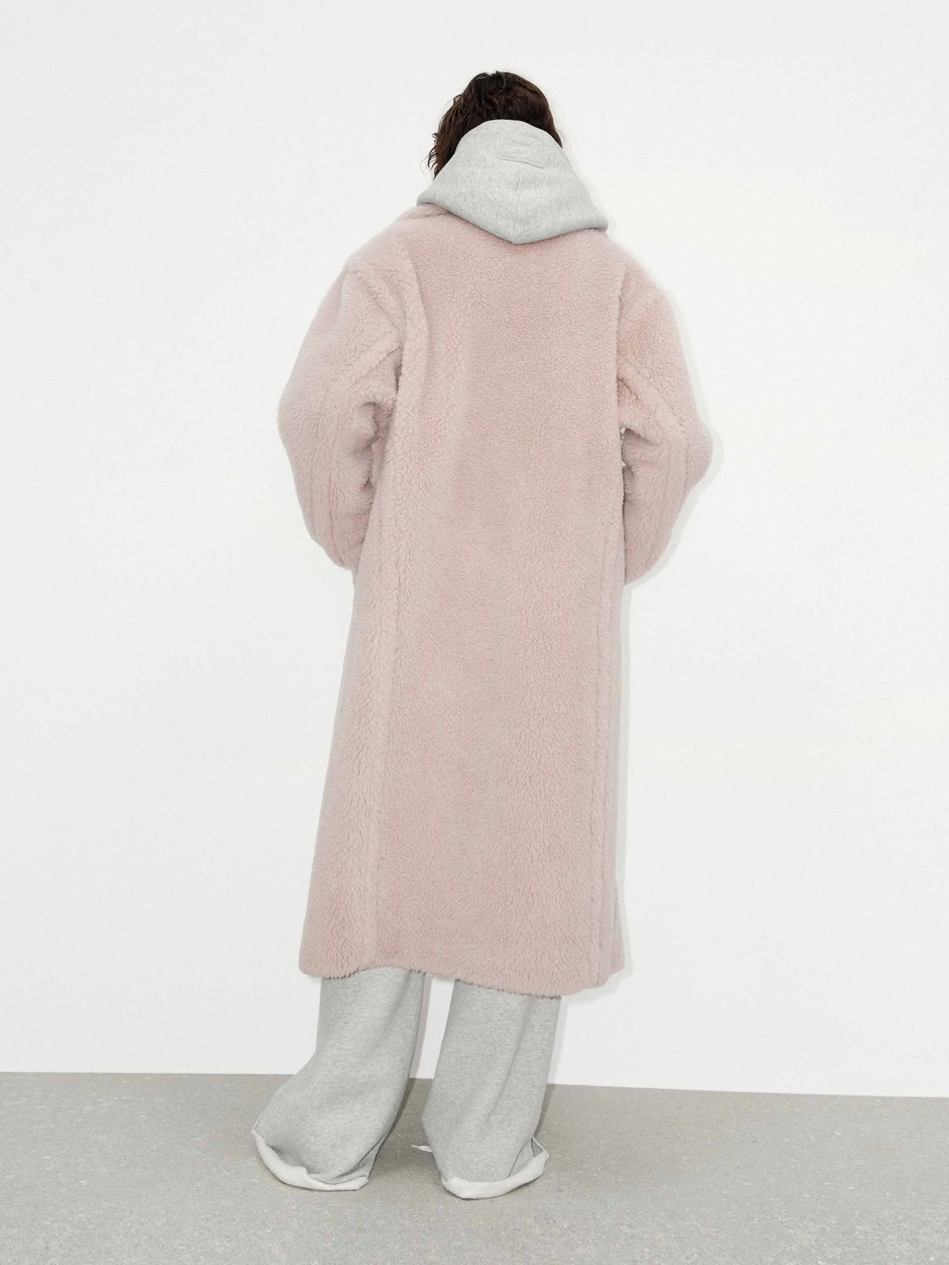 Longline Teddy Coat