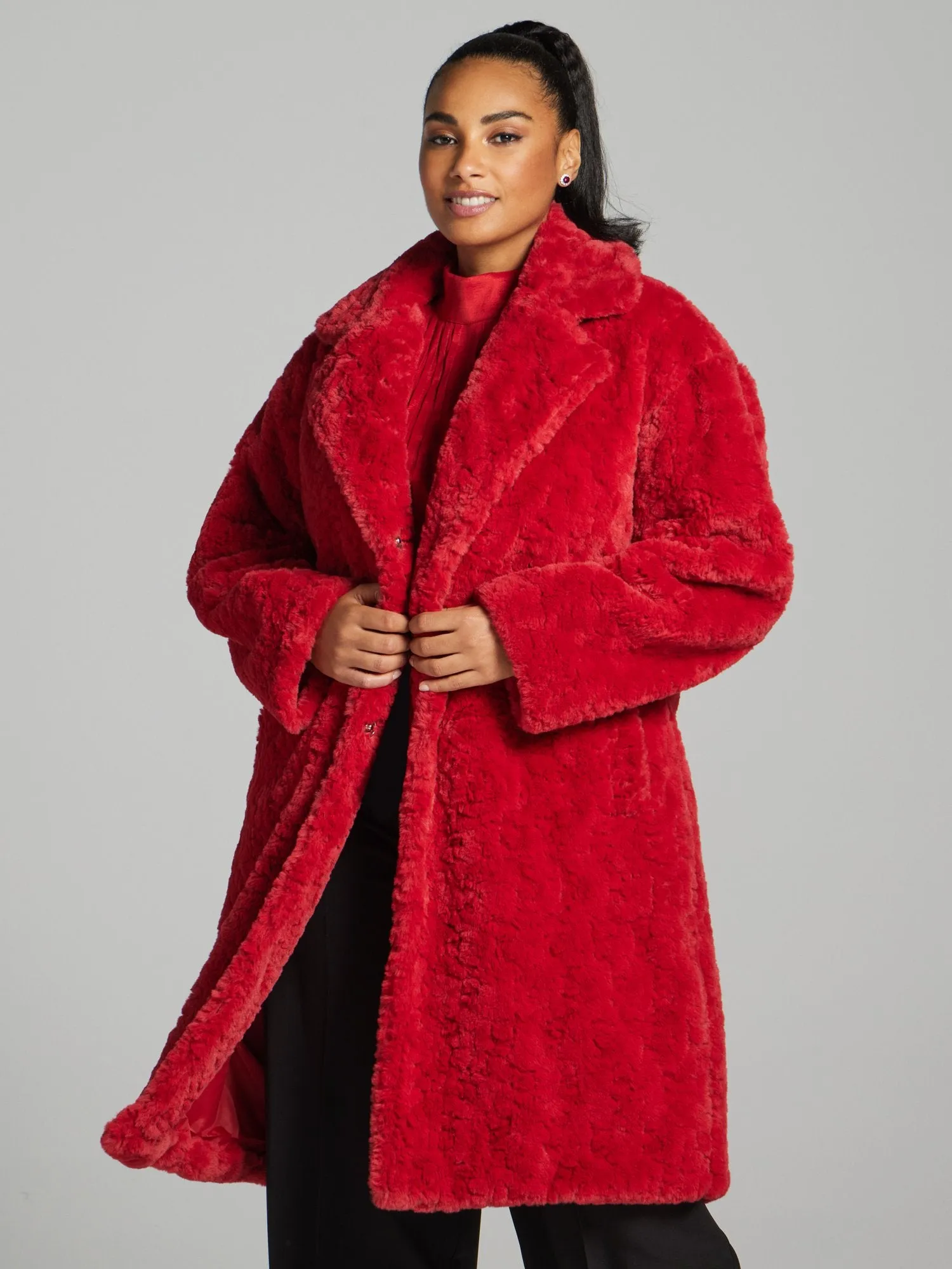 Maxine Long Fur Coat