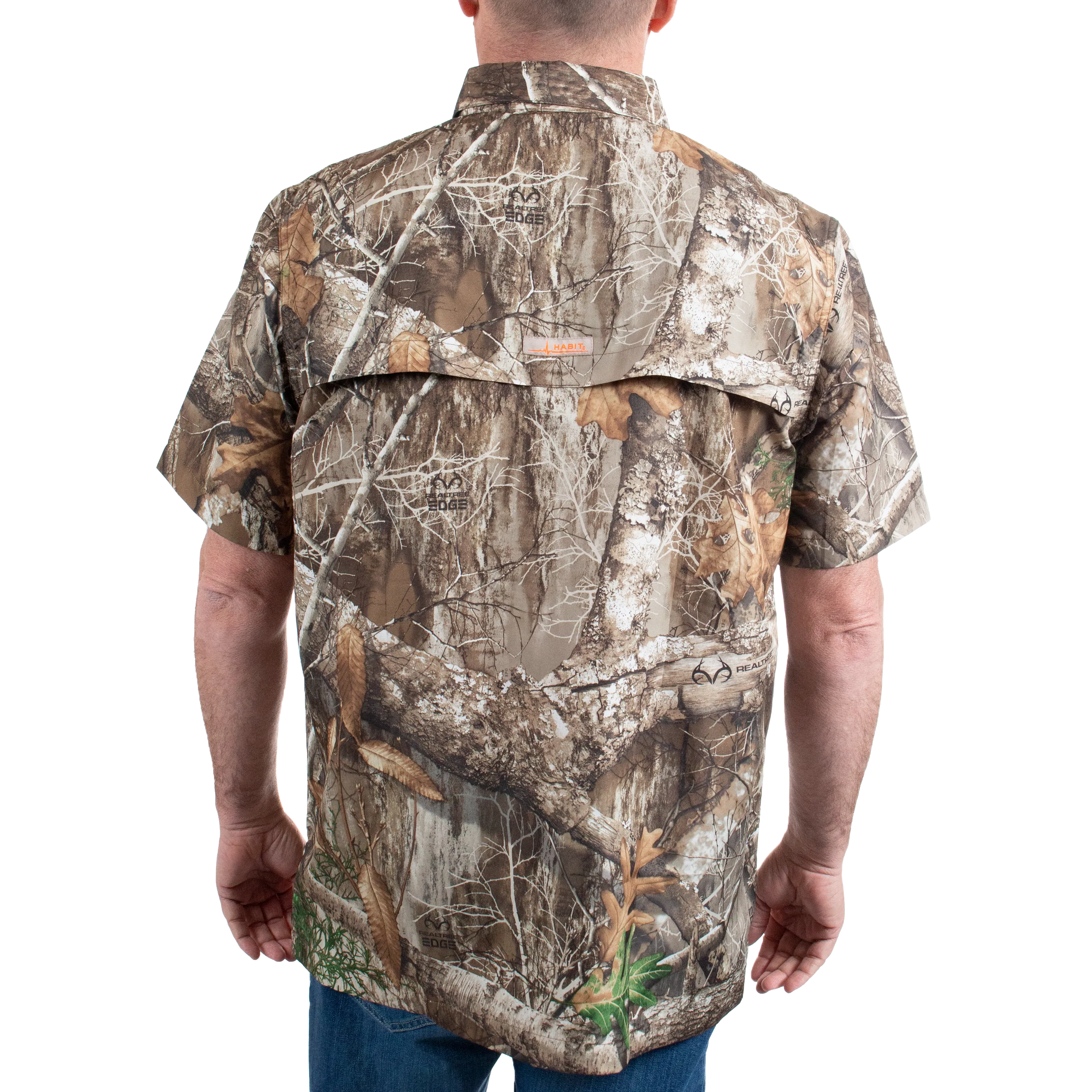 Men's Hatcher Pass Short Sleeve Camo Guide Shirt - Realtree