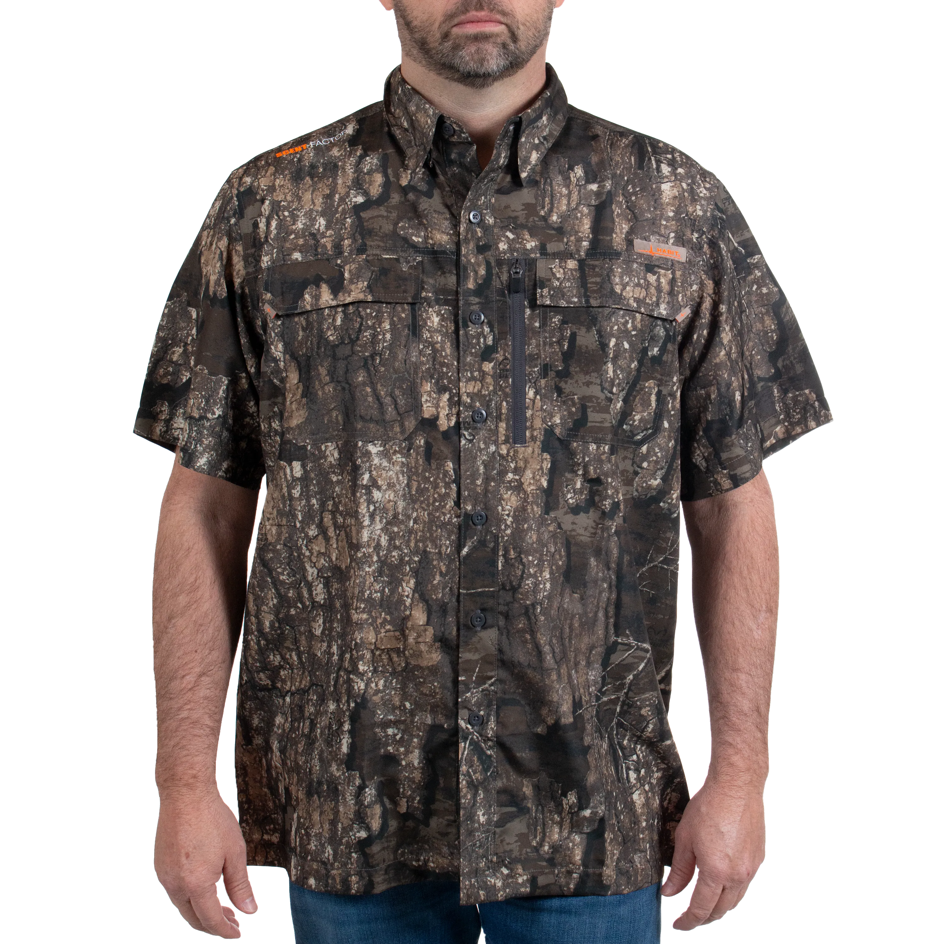 Men's Hatcher Pass Short Sleeve Camo Guide Shirt - Realtree