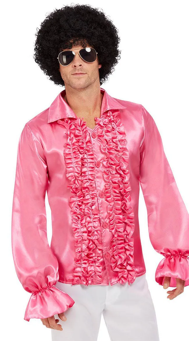 Men's Pink Boogie Down Dude Costume