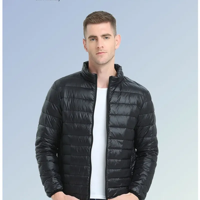 Men's quilted transition jacket - Lightweight, Insulated, With zip