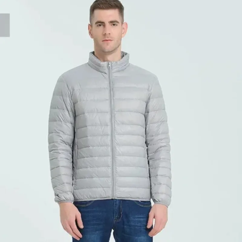 Men's quilted transition jacket - Lightweight, Insulated, With zip