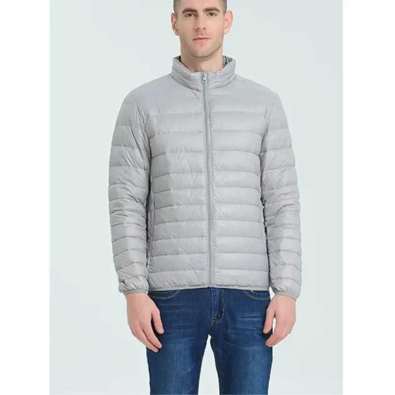 Men's quilted transition jacket - Lightweight, Insulated, With zip