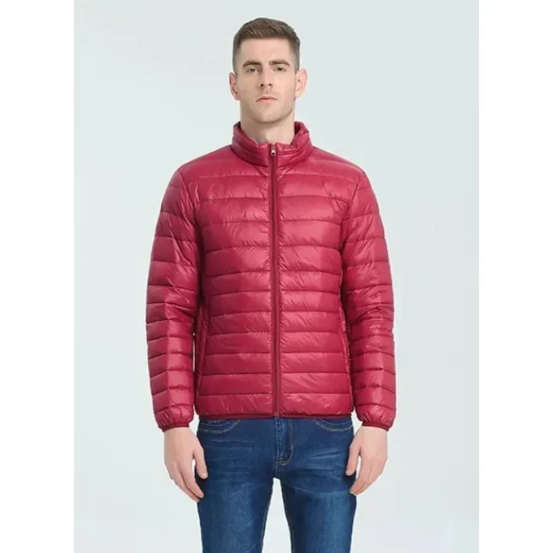 Men's quilted transition jacket - Lightweight, Insulated, With zip