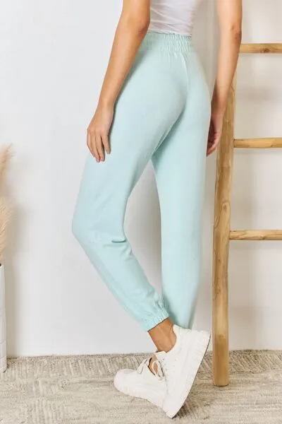 Mint Drawstring Knit Jogger - Ultra Soft