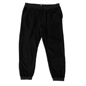 MNC-XBTM-0025/XXL H2_09L_8H00010_809JL BLACK Moncler FUR SWEATPANTS Size XXL