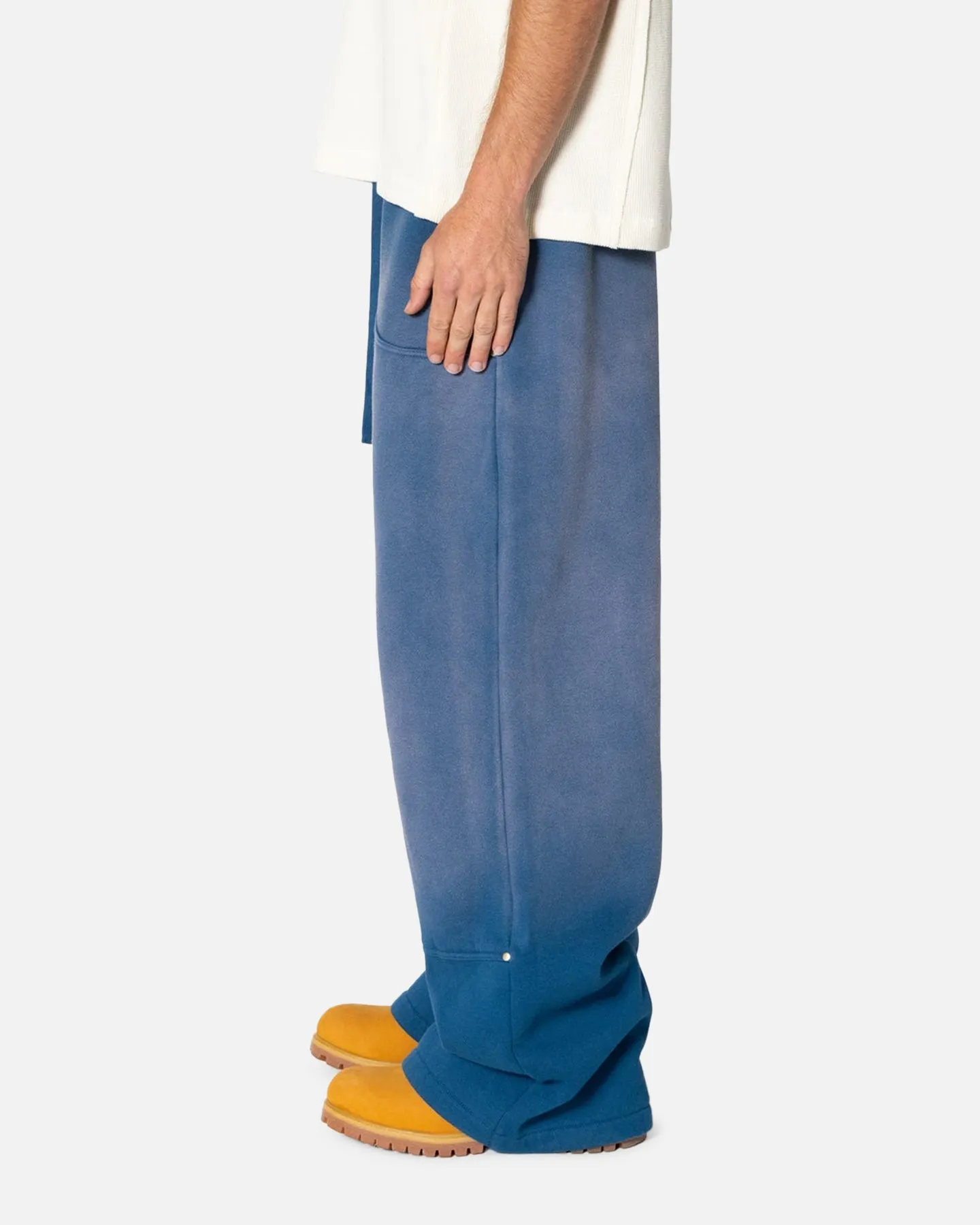 MNML West Double Knee Sweatpants Blue