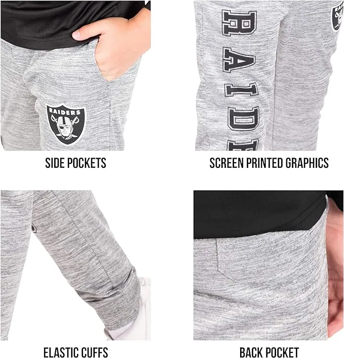 NFL Official Youth Super Soft Game Day Jogger Sweatpants|Detroit Lions