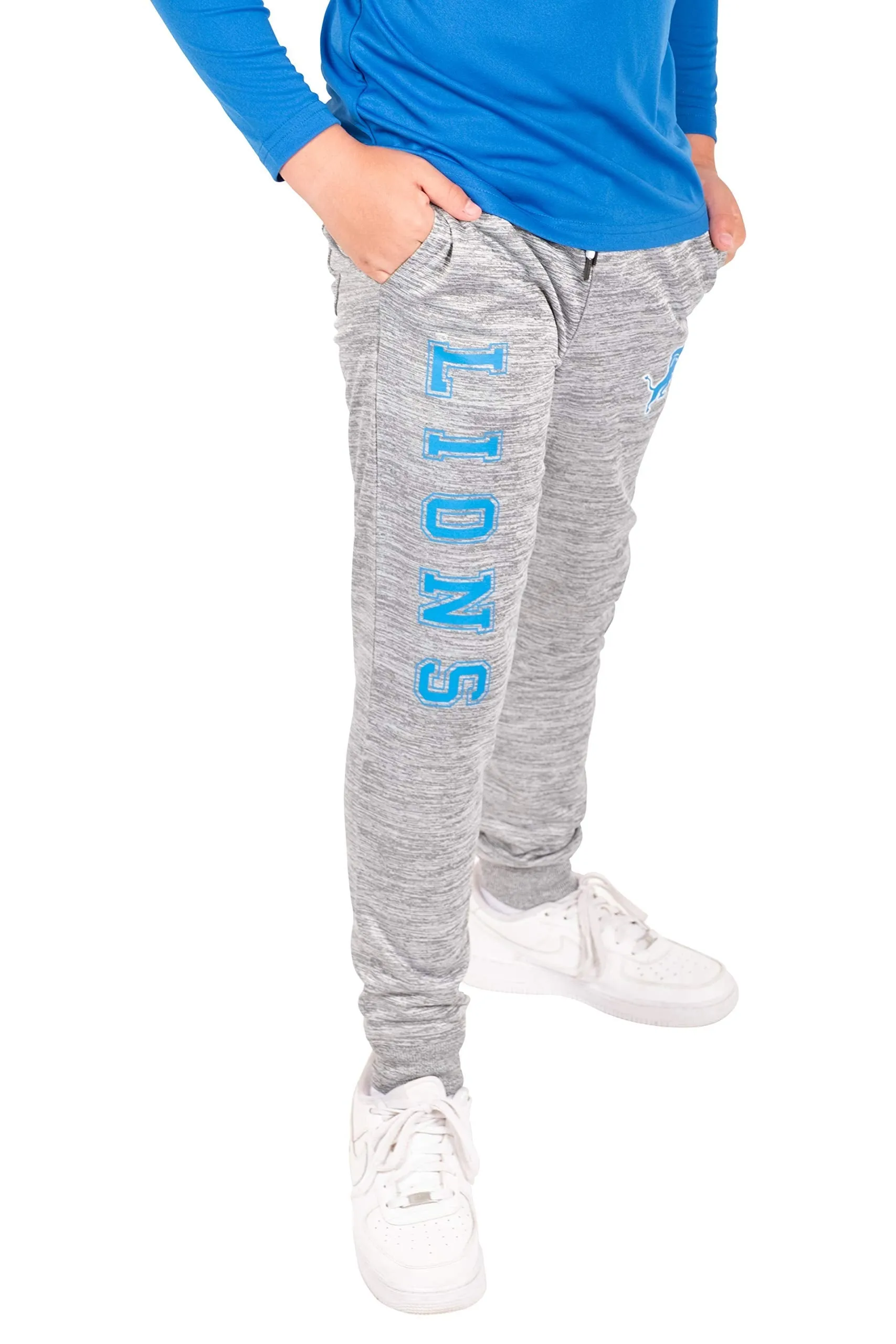 NFL Official Youth Super Soft Game Day Jogger Sweatpants|Detroit Lions