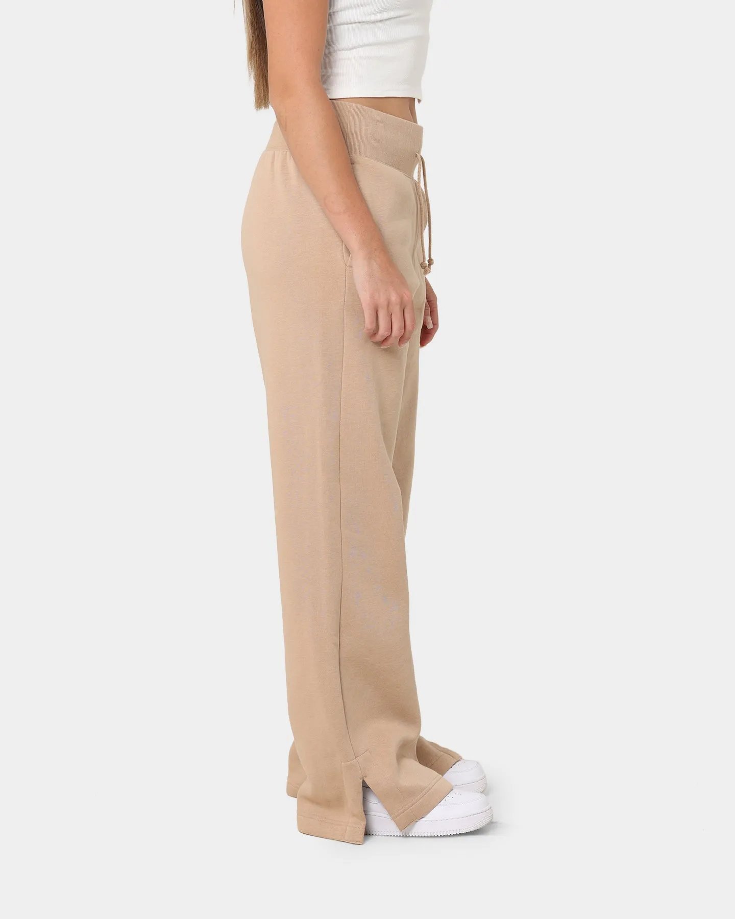 Nike Women's Nike Sportswear Phoenix Fleece High-Waisted Wide-Leg Sweatpants Hemp/Sail