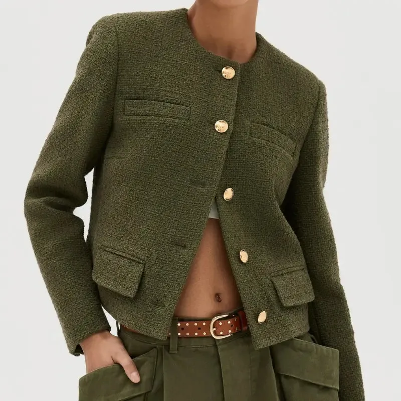 Nili Lotan - Paige Jacket in Army Green