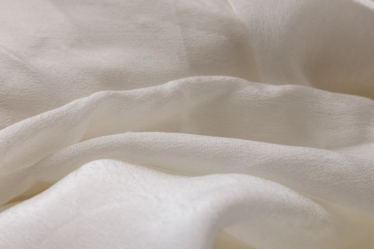 ORANGE CREPE FABRIC
