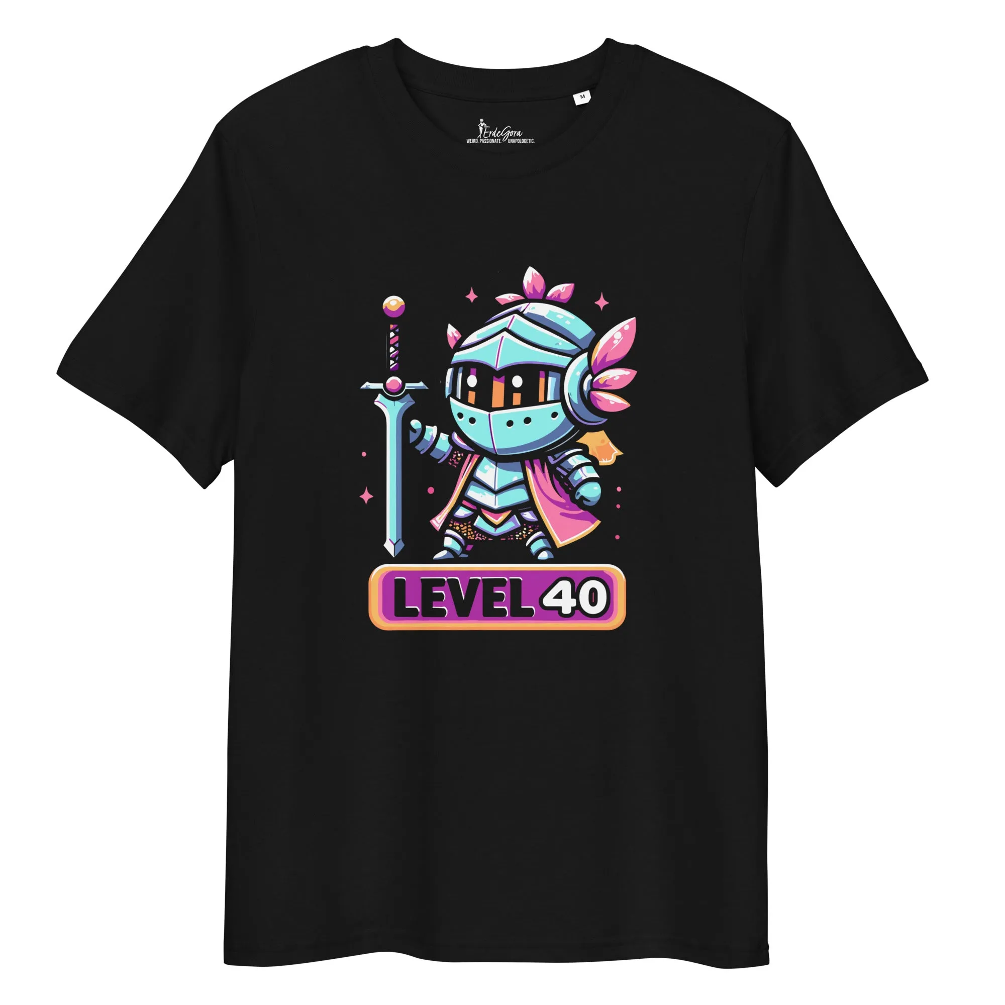 Organic Cotton T-Shirt Level 40 Knight