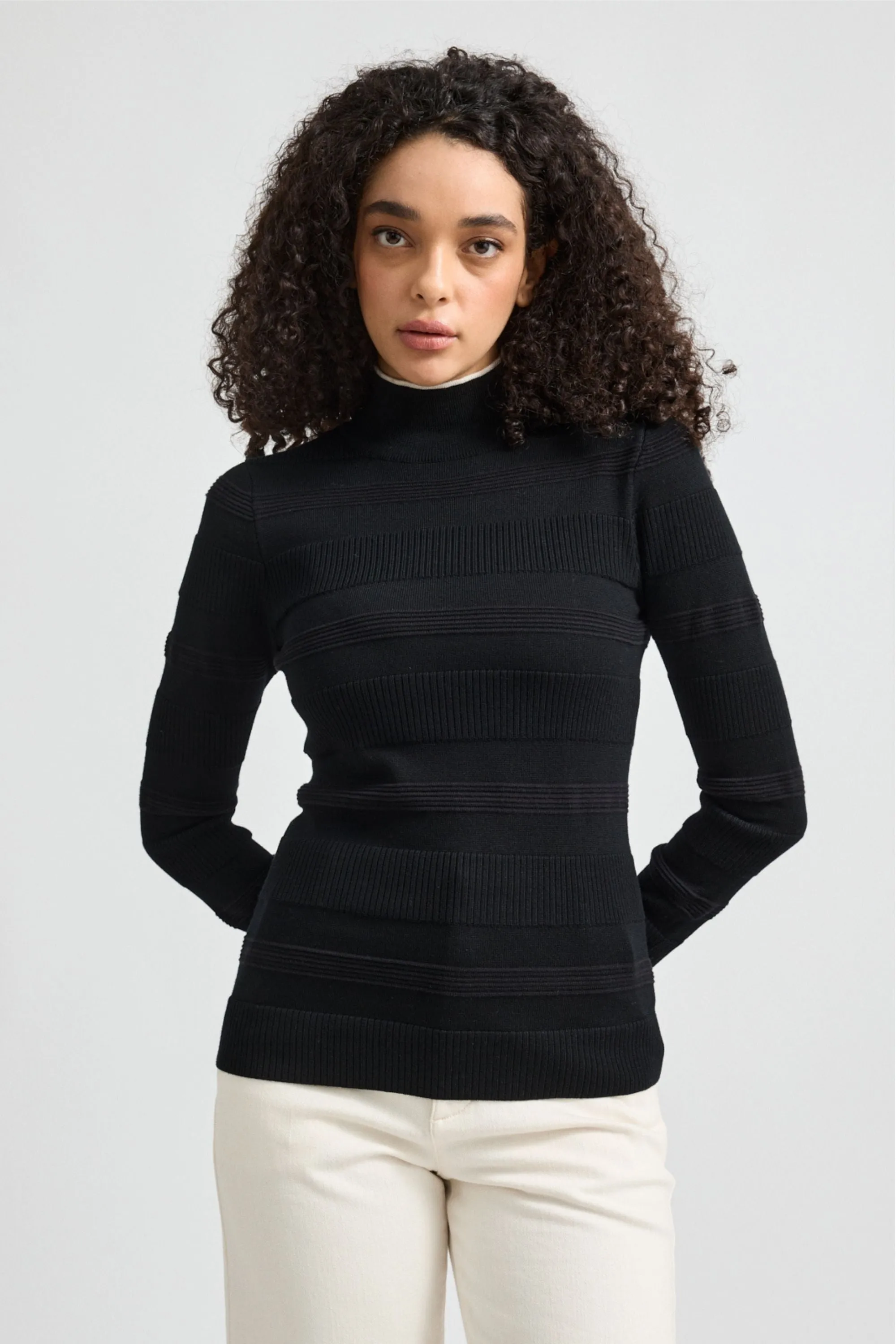 OTTOMAN ROLL NECK - 5221