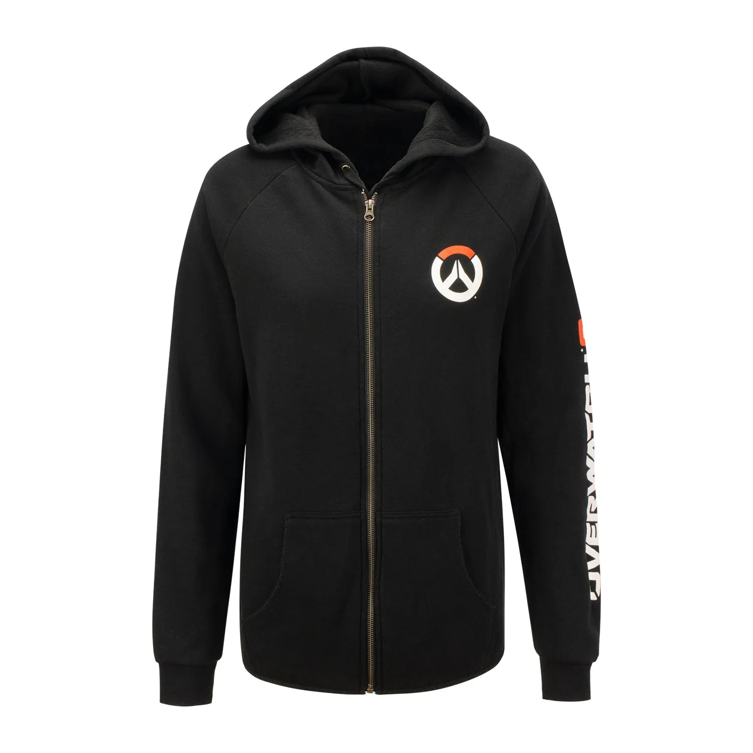 Overwatch 2 Women's Black Zip-Up Hoodie