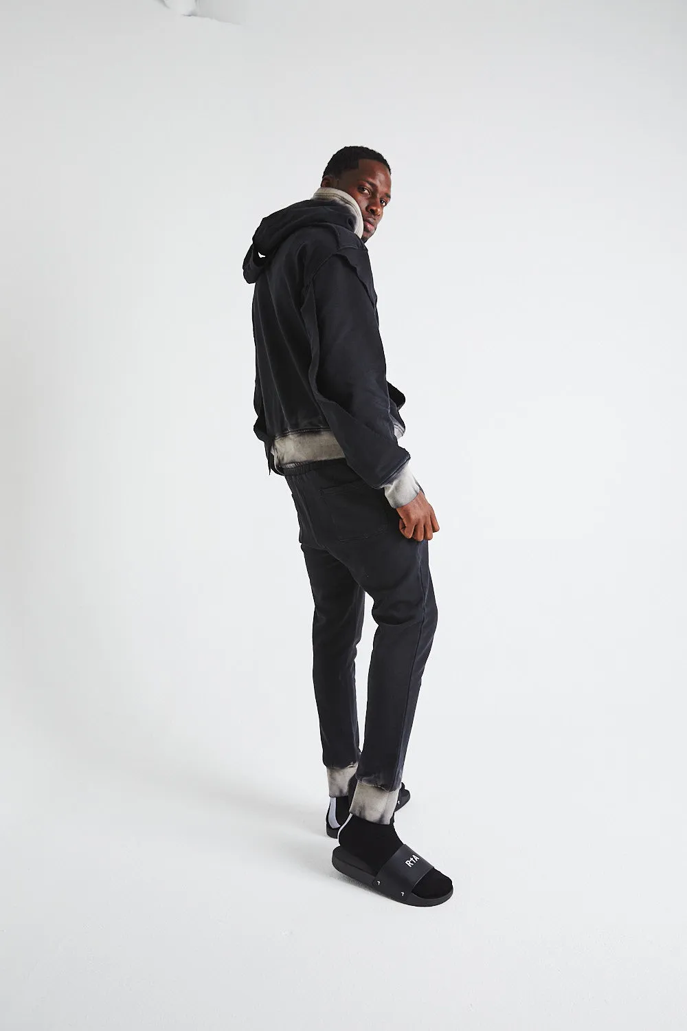 OWEN SWEATPANT | BLACK FADED