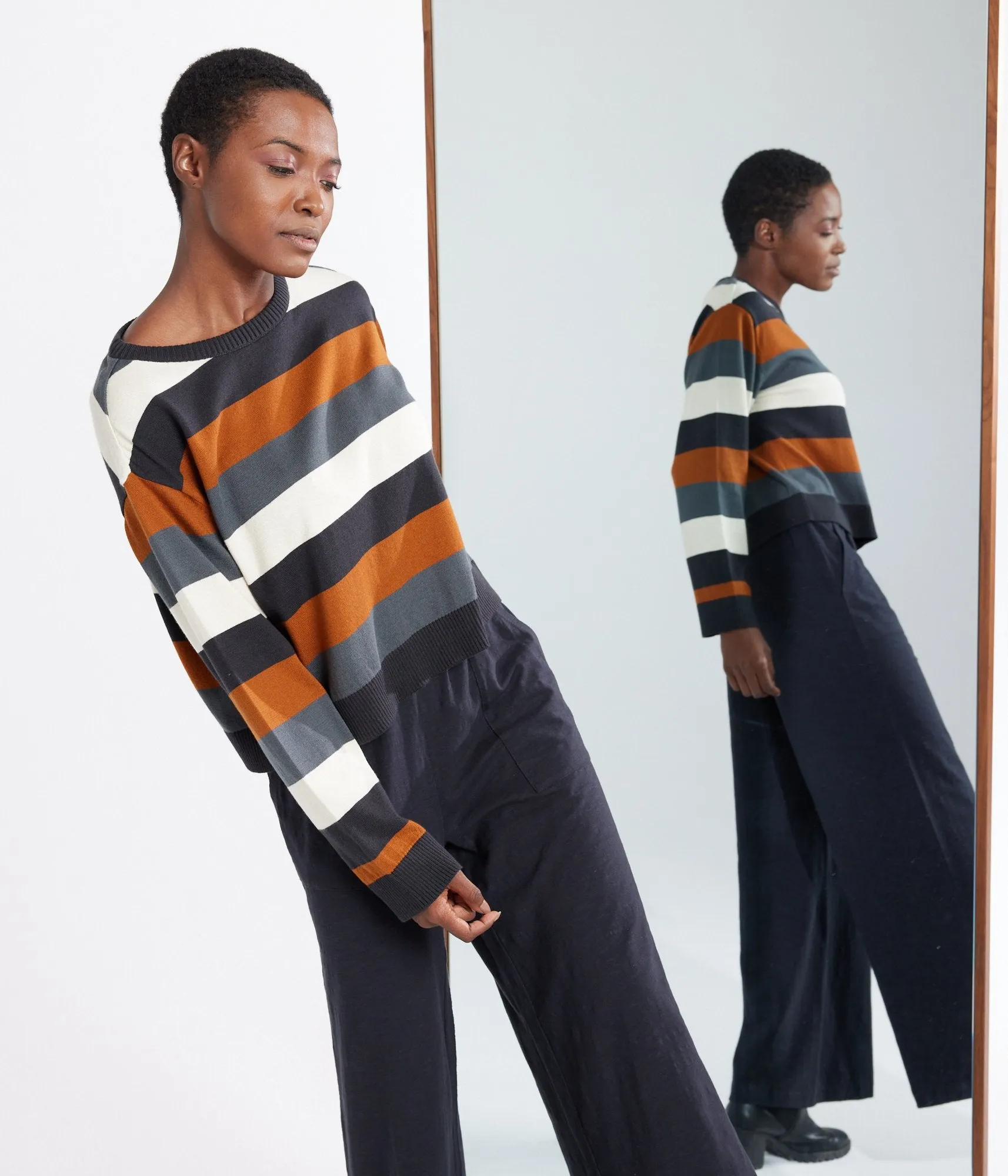 Palmer Stripe Sweater - Multi