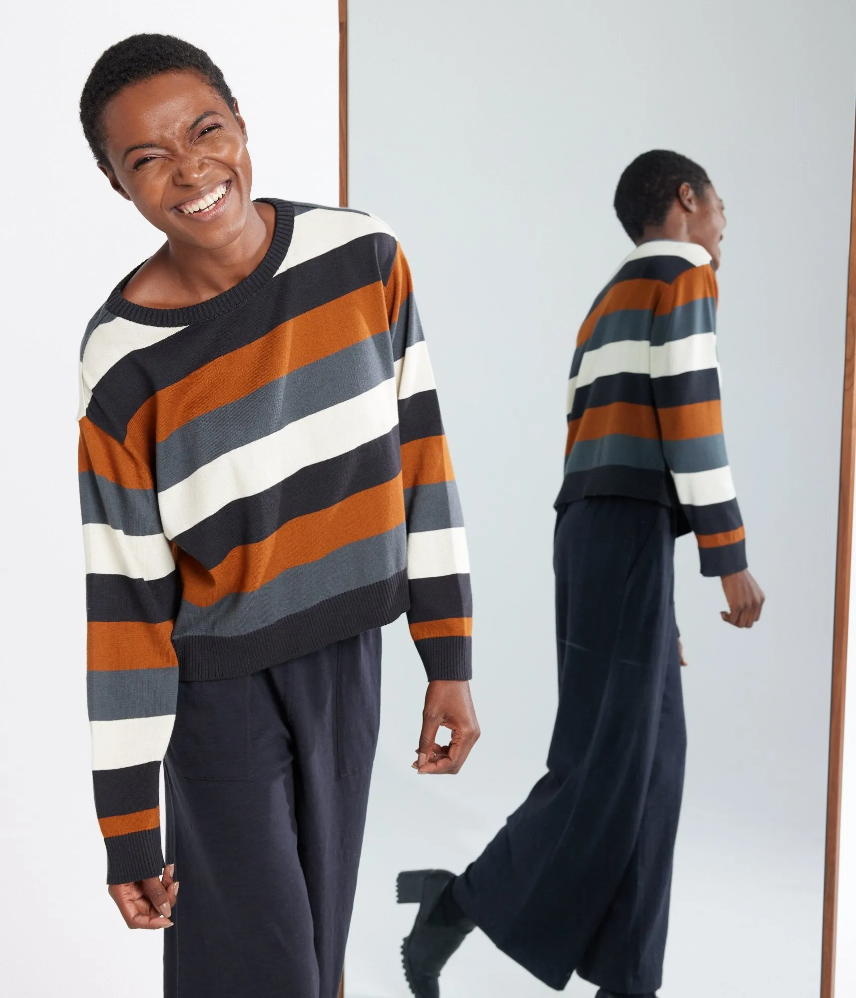 Palmer Stripe Sweater - Multi