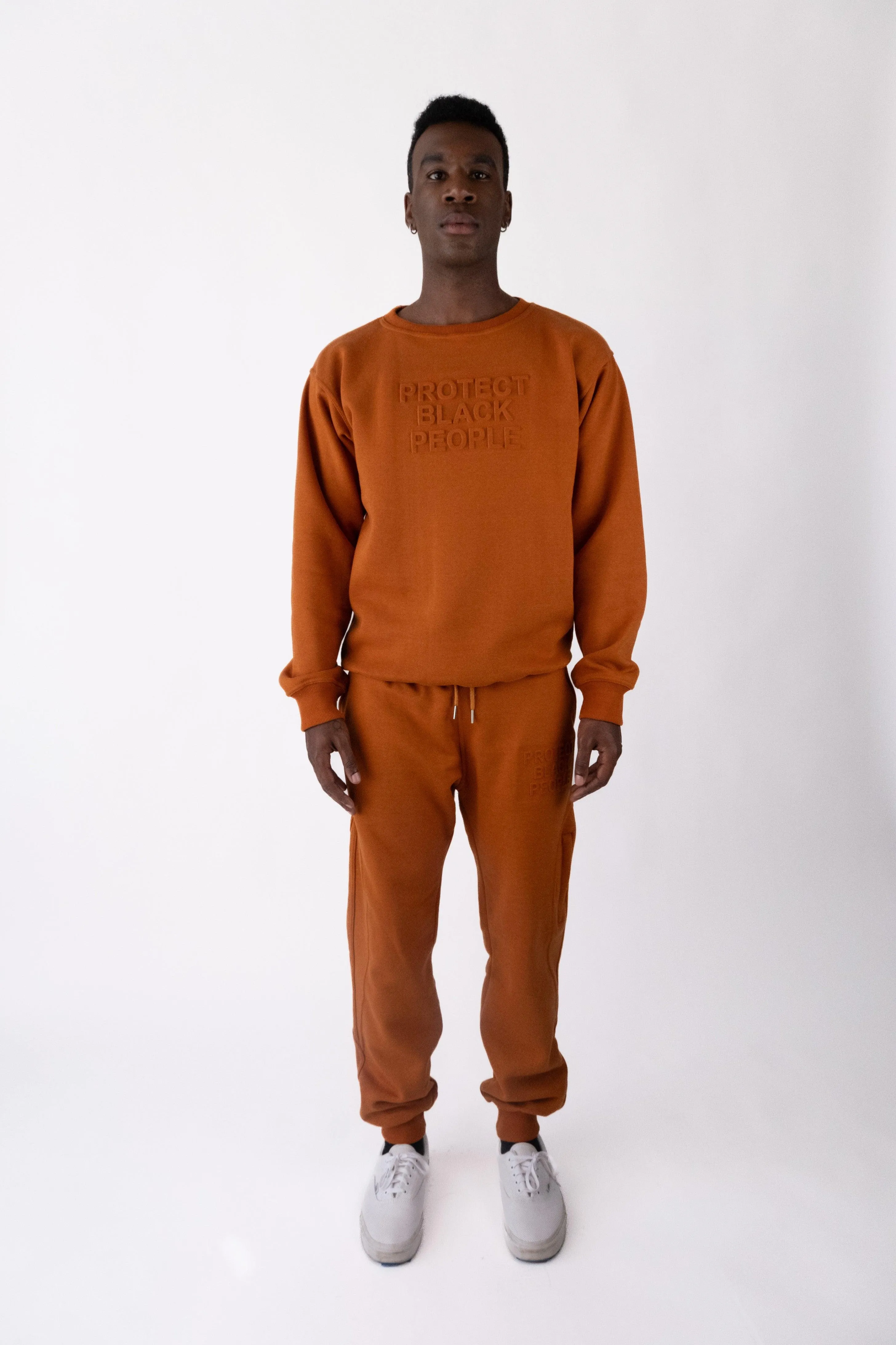 PBP - Sweatpants (Brown) - 3D Embroidery